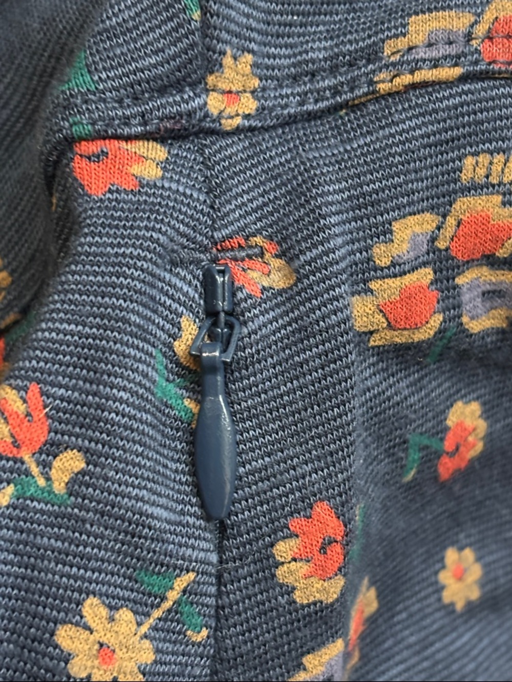 Toad & Co Rosalinda Dress in True Navy Floral Medium - Picture 12 of 15